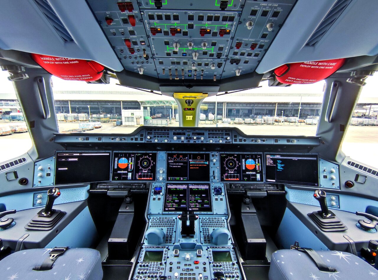 Cockpit containing software like machine learning algorithms.
