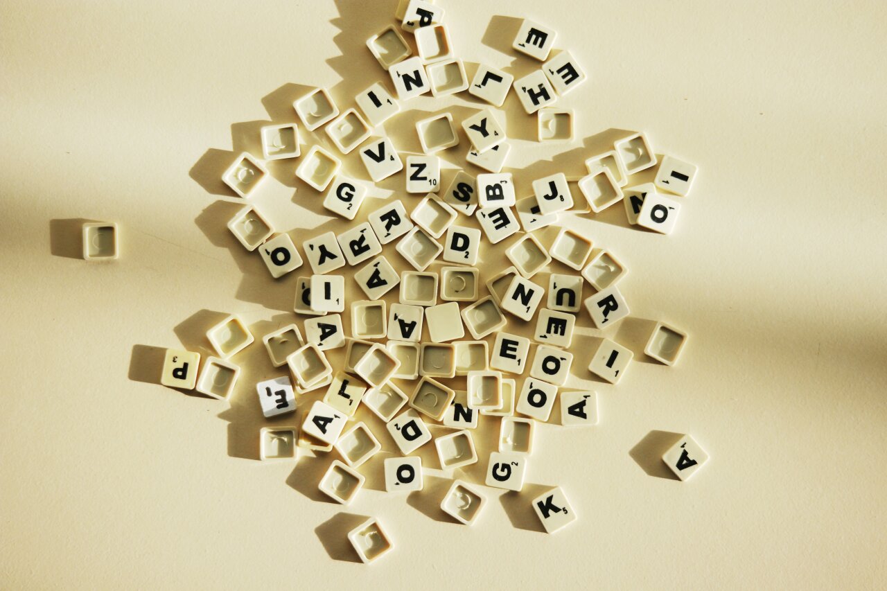 Unsorted letters.